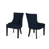 Hayden Tufted Dining Chair Set (Set of 2) by Christopher Knight Home- Retail:$257.02
