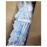 7 ft. White Iridescent Tinsel Tree- Retail:$104.99