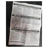 7 ft. White Iridescent Tinsel Tree- Retail:$104.99