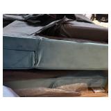 Cosmoliving Adley Coil Futon, Green - Retail: $599.99