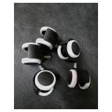 Vinsetto Mesh Home Office Chair Swivel Task Desk Chair with Lumbar Back Support, Flip-Up Arm, Adjustable Height- Retail:$122.99