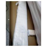 Brooklyn King Tufted Bed, Antique White - Retail: $1836.00