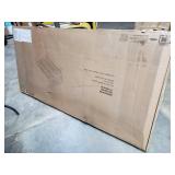 Dorel Upholstered Bed King Linen Light Grey