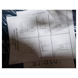 Set of 2 Modern Velvet 26" Counter Stool- Retail:$272.70