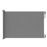 Perma Extra Tall & Extra Wide Outdoor Retractable Gate, Up to 71 in. W, Gray
