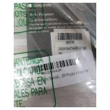 Karina One Linen Textured Window Scarf Ivory 54x144"