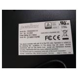 perixx periboard-512 ergonomic split keyboard - natural ergonomic design - black - bulky size 19.09"x9.29"x1.73"