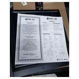 4 Seasons Solar Powered Roof Vent, 17x17 Inches, Black