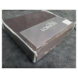 3 PC TWIN SHEET SET MICROFIBER SOLID CHOCOLATE -SERIES 1400-