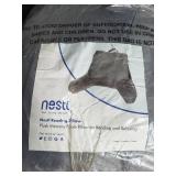 Nestl Plush Memory Foam Reading Pillow, Gray