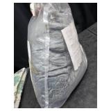 Nestl Plush Memory Foam Reading Pillow, Gray