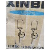 Xinbei Set Of 2 Wall Light Sconce