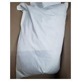Snug And Cozy 20x26 Inch White Down Pillows, Set Of 2