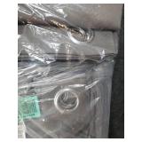 Set Of 2 Extra Large Blackout Curtains, Dark Gray