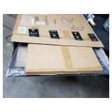 GreenForest Board With Metal Desk 100x50x72cm