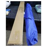 7.5 Foot Beach Umbrella With Carry Case, Blue