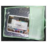 Home Bedding 2 Piece Reversible Dark Gray Twin Size Quilt Set