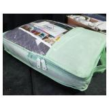 Home Bedding 2 Piece Reversible Dark Gray Twin Size Quilt Set