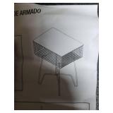 MDesign Small Black Metal Table
