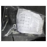 Wall Mountable Wood Shelf With Black Metal Racks, 3 Tier