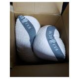 Elm And Elm Ultimate Pillow With Pillowcase For Side Sleepers With Adjustable Filler