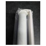 Single Pull Down Mountable Blinds 85Wx150H Inches, White