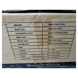 Traditional Floor Lamp Gold/White