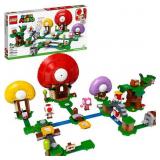 LEGO 71368 Super Mario Toad?s Treasure Hunt Expansion Set Building Kit 464pcs