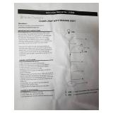 Simple Designs Floor Lamp With Reading Light