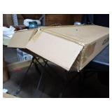 Hoobro 3 Shelf Rolling Cart, Black And Wood