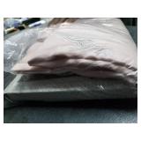 Exclusive Home Curtains Sateen Twill Woven Room Darkening Blackout Pinch Pleat Curtain Panel Pair, 108" Length, Blush