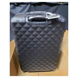 Aleko 3pc Luggage Set Black