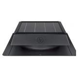 4 Seasons Solar Powered Roof Vent, 17x17 Inches, Black
