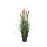 Small Artificial Potter Pink Cattails