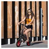 Jetson Electric Bike Bolt Folding Electric Bike, with Pegs - with LCD Display, Lightweight & Portable with Carrying Handle, Travel Up to 15 Miles, Max Speed Up to 15.5 MPH , 40" x 20" x 37"