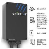 Grizzl-E Level 2 EV Charger, 16/24/32/40 Amp, Indoor/Outdoor Car Charging Station (NEMA 14-50 Plug, 24 Feet Premium Cable)