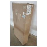 Suncast 4 Enclosure Freestanding Steel Resin Reversible Panel Outdoor Screen TRE, 4 panles (pack of 1), White