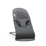 BabyBjörn Bouncer Bliss, Quilted Cotton, Anthracite (006021US)