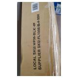 Oriental Furniture 3 ft. Tall Window Pane Shoji Screen - Black - 4 Panels