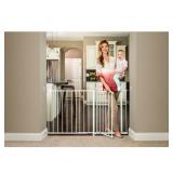Regalo Maxi 59-Inch Super Wide Walk Thru Gate, White