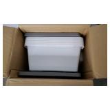 Humble Crew Supersized Wood Toy Storage Organizer, Extra Large, Grey/White