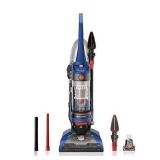 Hoover WindTunnel 2 Whole House Rewind Corded Bagless Upright Vacuum Cleaner with Hepa Media Filtration,UH71250, Blue