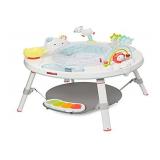 Skip Hop Baby Activity Center: Interactive Play Center with 3-Stage Grow-with-Me Functionality, 4mo+, Silver Lining Cloud