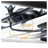 XCAR Roof Rack Carrier Basket Rooftop Cargo Carrier with Extension Black Car Top Luggage Holder 64"x 39"x 6" Universal for SUV Cars