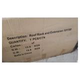 XCAR Roof Rack Carrier Basket Rooftop Cargo Carrier with Extension Black Car Top Luggage Holder 64"x 39"x 6" Universal for SUV Cars