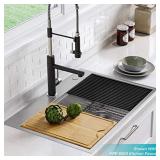 Kraus KWT310-30 KORE Kitchen Sink Single Bowl, 30 Inch
