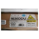 Life Stages LS-1636DD Double Door 36 Inch Folding Crate with Divider for Intermediate Dogs (41 - 70Lbs)