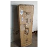 Convenience Concepts Xtra Storage 4-Tier Folding Metal Shelf, Seafoam