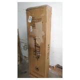 Convenience Concepts Xtra Storage 4-Tier Folding Metal Shelf, Seafoam