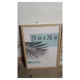 MCS Industries Studio Gallery Frames, 20x28 in, Natural Woodgrain, 2 Count